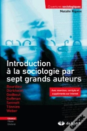 Capa do artigo Introduction A La Sociologie Par Sept Auteurs - Avec Exercices Et Corriges