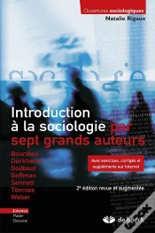 Capa do artigo Introduction A La Sociologie Par Sept Grands Auteurs Avec Exercices, Corriges Et Supplements Sur Int