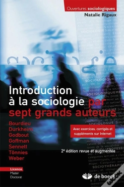 Capa do artigo Introduction A La Sociologie Par Sept Grands Auteurs Avec Exercices, Corriges Et Supplements Sur Int