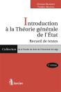 Introduction À La Théorie Générale De L'Etat ; Recueil De Textes (2e Édition) - Preview