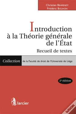 Capa do artigo Introduction À La Théorie Générale De L'Etat ; Recueil De Textes (2e Édition)