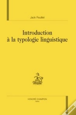 Capa do artigo Introduction À La Typologie Linguistique