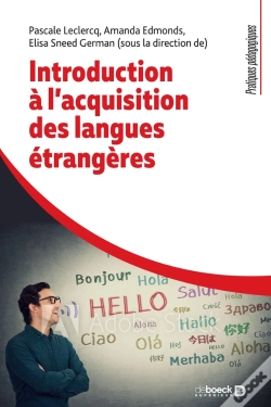 Capa do artigo Introduction À L'Acquisition Des Langues Étrangeres