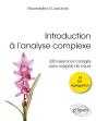 Introduction À L'Analyse Complexe : 320 Exercices Corrigés Avec Rappels De Cours - Preview