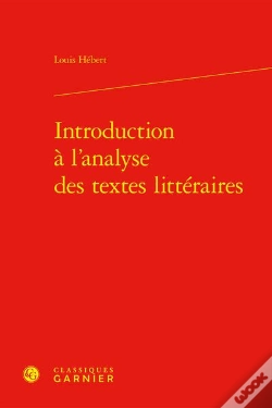 Capa do artigo Introduction A L'Analyse Des Textes Litteraires