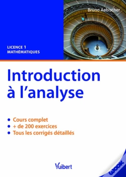 Capa do artigo Introduction À L'Analyse ; L1 ; Cours Et Exercices Corrigés