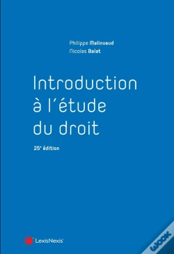 Capa do artigo Introduction À L'Étude Du Droit (25e Édition)