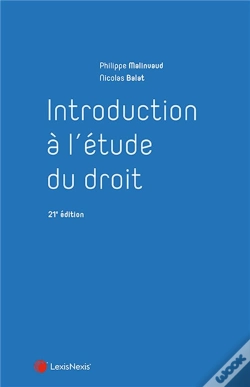Capa do artigo Introduction A L'Etude Du Droit