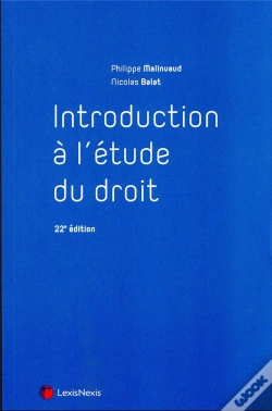 Capa do artigo Introduction A L'Etude Du Droit