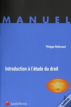 Capa do artigo Introduction A L'Etude Du Droit