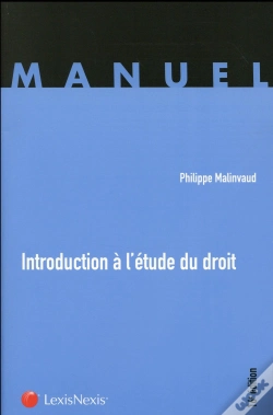 Capa do artigo Introduction A L'Etude Du Droit