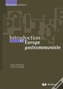 Capa do artigo Introduction À L'Europe Postcommuniste