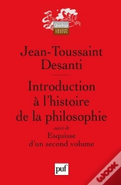 Introduction À L'Histoire De La Philosophie ; Esquisse D'Un Second Volume