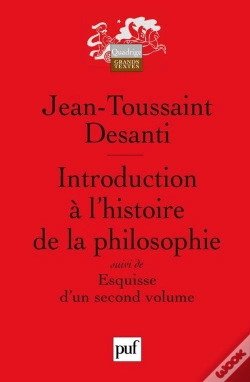Capa do artigo Introduction À L'Histoire De La Philosophie ; Esquisse D'Un Second Volume