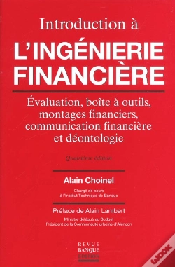 Capa do artigo Introduction A L'Ingenierie Financiere ; 4e Edition