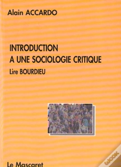 Capa do artigo Introduction A Une Sociologie Critique