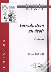 Capa do artigo Introduction Au Droit 4eme Edition