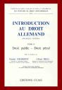 Introduction Au Droit Allemand T.2 ; Droit Public Et Droit Pénal - Preview