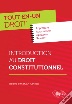 Capa do artigo Introduction Au Droit Constitutionnel