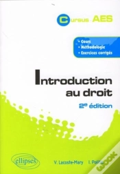 Capa do artigo Introduction Au Droit ; Cours, Méthodologie, Exercices Corrigés (2e Édition)