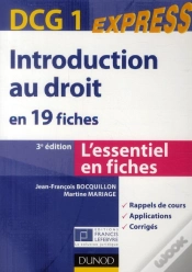 Capa do artigo Introduction Au Droit Dcg 1 (3e Édition) ; En 19 Fiches