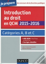 Capa do artigo Introduction Au Droit En Qcm (3e Édition)