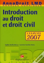 Capa do artigo Introduction Au Droit Et Droit Civil ; Examens 2007