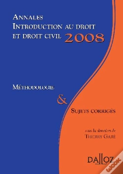 Capa do artigo Introduction Au Droit Et Droit Civil ; Méthodologie Et Sujets Corrigés (Édition 2008)