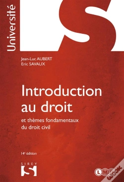 Capa do artigo Introduction Au Droit Et Themes Fondamentaux Du Droit Civil - 14e Edition