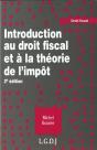 Introduction Au Droit Fiscal Et A La Theorie De L'Impot - Preview