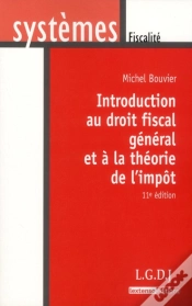 Capa do artigo Introduction Au Droit Fiscal General Et A La Theorie De L