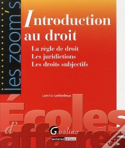 Capa do artigo Introduction Au Droit