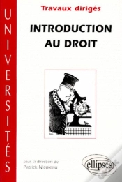 Capa do artigo Introduction Au Droit - Travaux Dirigés