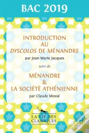 Capa do artigo Introduction Au Dyscolos De Ménandre Suivi De Ménandre & La Société Athénienne