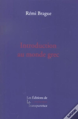 Capa do artigo Introduction Au Monde Grec