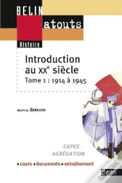 Capa do artigo Introduction Au Xx Siècle Tome 1 : De 1914 À 1945