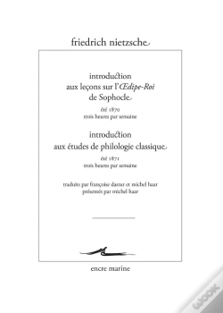 Capa do artigo Introduction Aux Leçons Sur L'Oedipe-Roi De Sophocle ; Introduction Aux Études De Philologie Classique