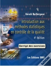 Capa do artigo Introduction Aux Méthodes Statistiques En Contrôle De La Qualité ; Corrigés Des Exercices (4e Édition)