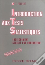 Capa do artigo Introduction Aux Tests Statistiques + Disk 5 Pouces