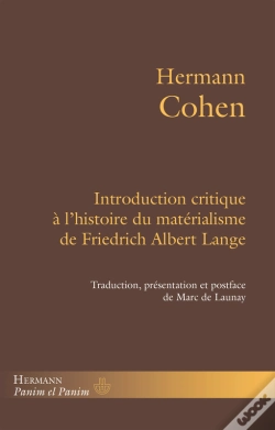 Capa do artigo Introduction Critique À L'Histoire Du Matérialisme De Friedrich Albert Lange