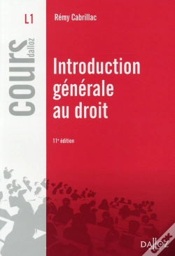 Capa do artigo Introduction Générale Au Droit (11e Édition)