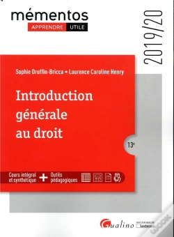 Capa do artigo Introduction Generale Au Droit - 13eme Edition - Une Synthese Accessible Sur Le Droit Objectif Et Le