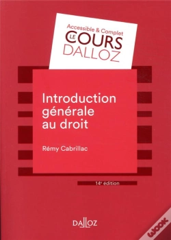 Capa do artigo Introduction Generale Au Droit - 14e Ed.