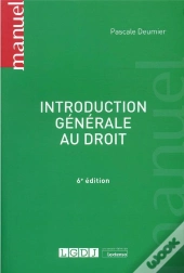 Introduction Generale Au Droit, 6eme Edition