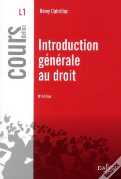 Capa do artigo Introduction Générale Au Droit (9e Édition)