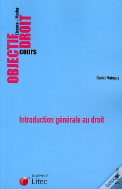Capa do artigo Introduction Generale Au Droit