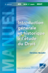 Introduction Generale Et Historique A L'Etude De Droit