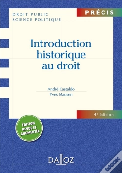 Capa do artigo Introduction Historique Au Droit (4e Édition)