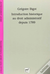 Capa do artigo Introduction Historique Au Droit Administratif Depuis 1789