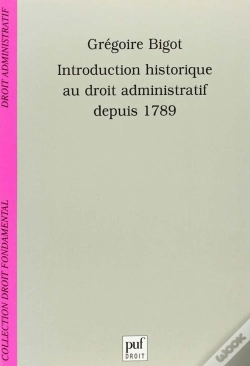 Capa do artigo Introduction Historique Au Droit Administratif Depuis 1789